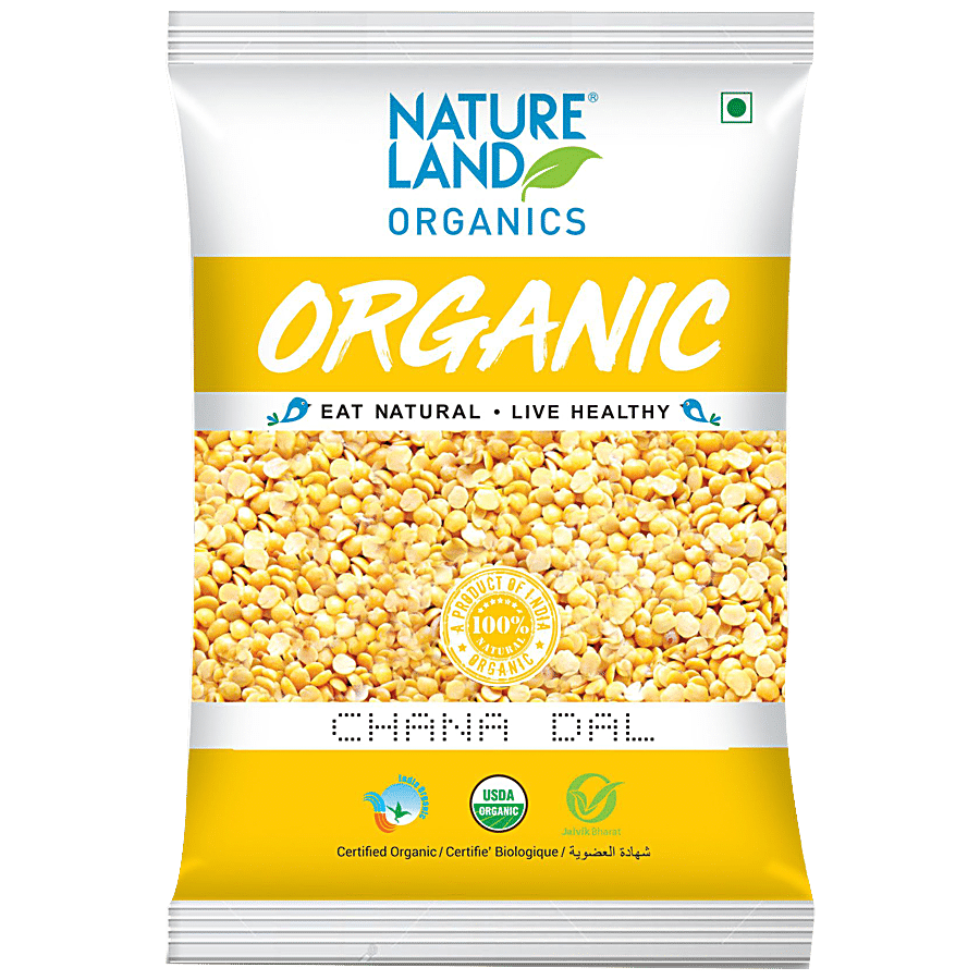 Natureland Organics Chana Dal - Helps Lower Cholesterol