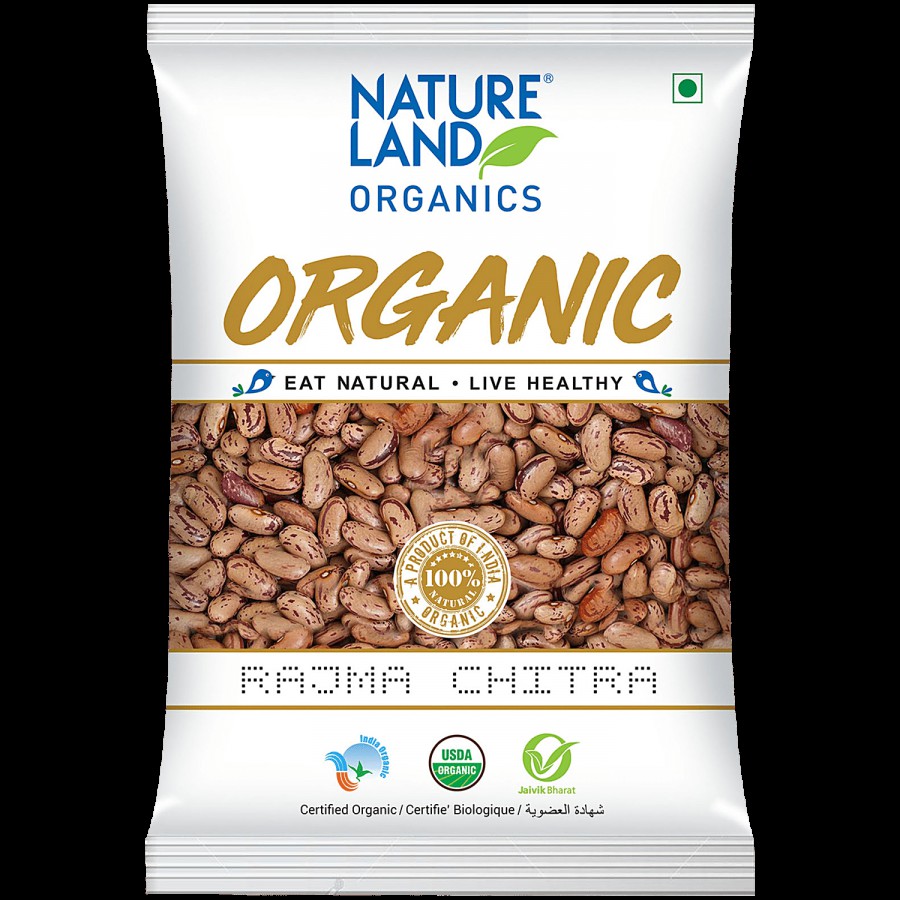 Natureland Organics Chitra Rajma/Capparadavare