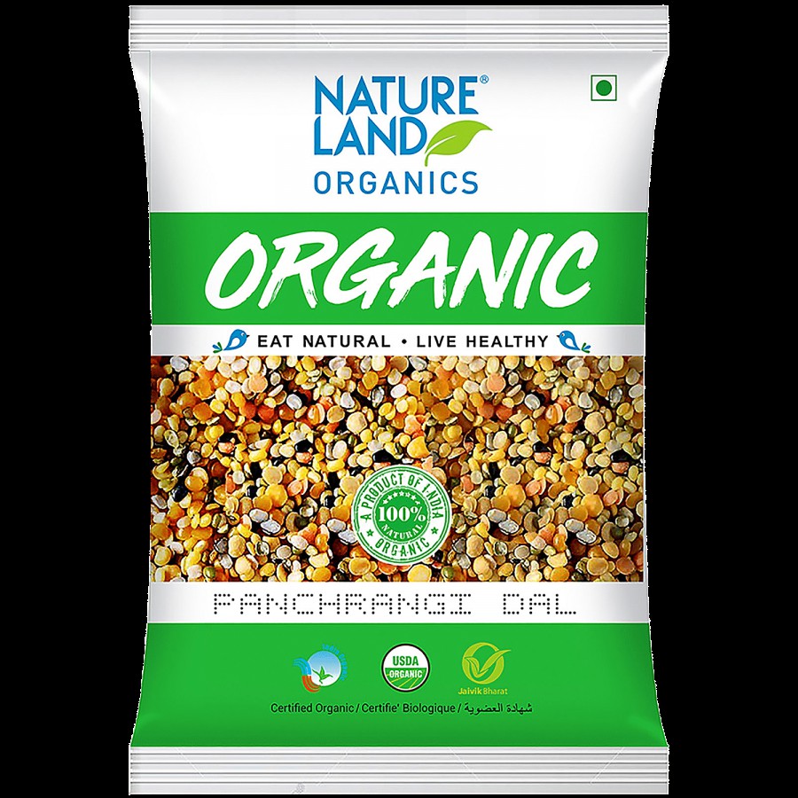 Natureland Organics Panchrangi Dal