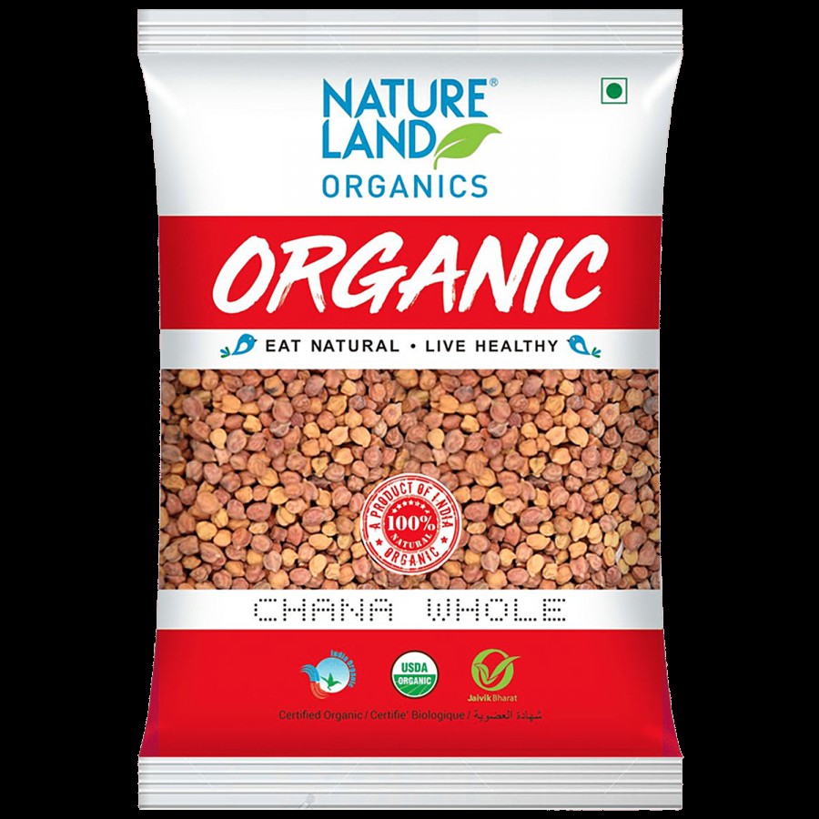 Natureland Organics Whole Chana