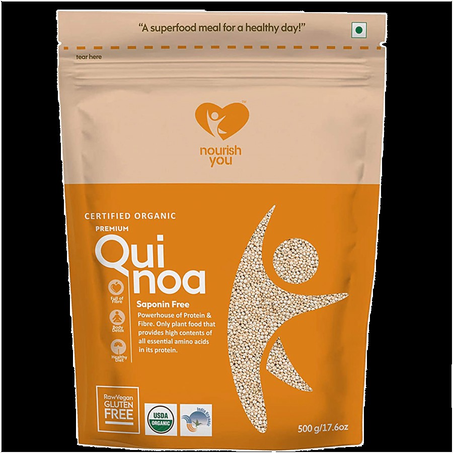 Nourish you Premium White Quinoa Grain - Gluten Free