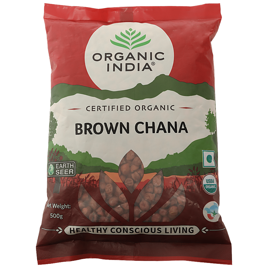 Organic India Brown Chana - Rich In Vitamins & Minerals