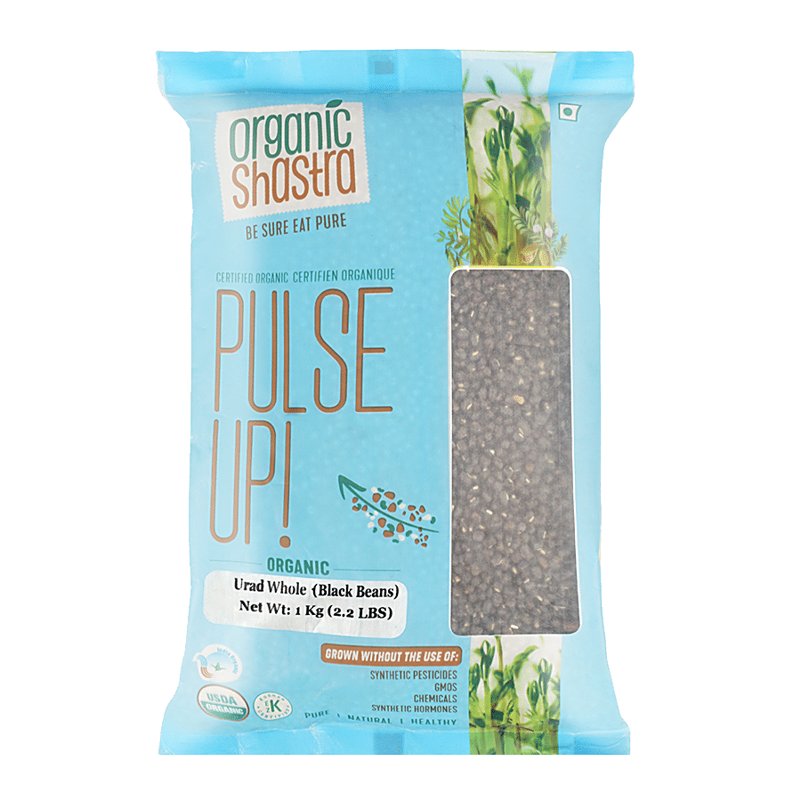 Organic Shastra Urad Whole Dal