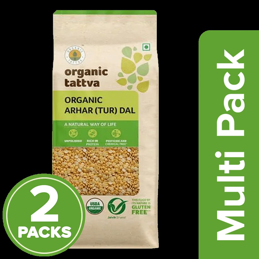 Organic Tattva Arhar/Toor Dal