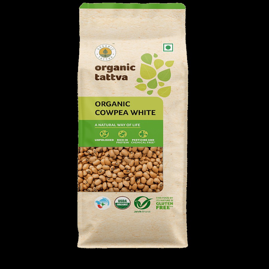 Organic Tattva Cowpea/ Lobia - White