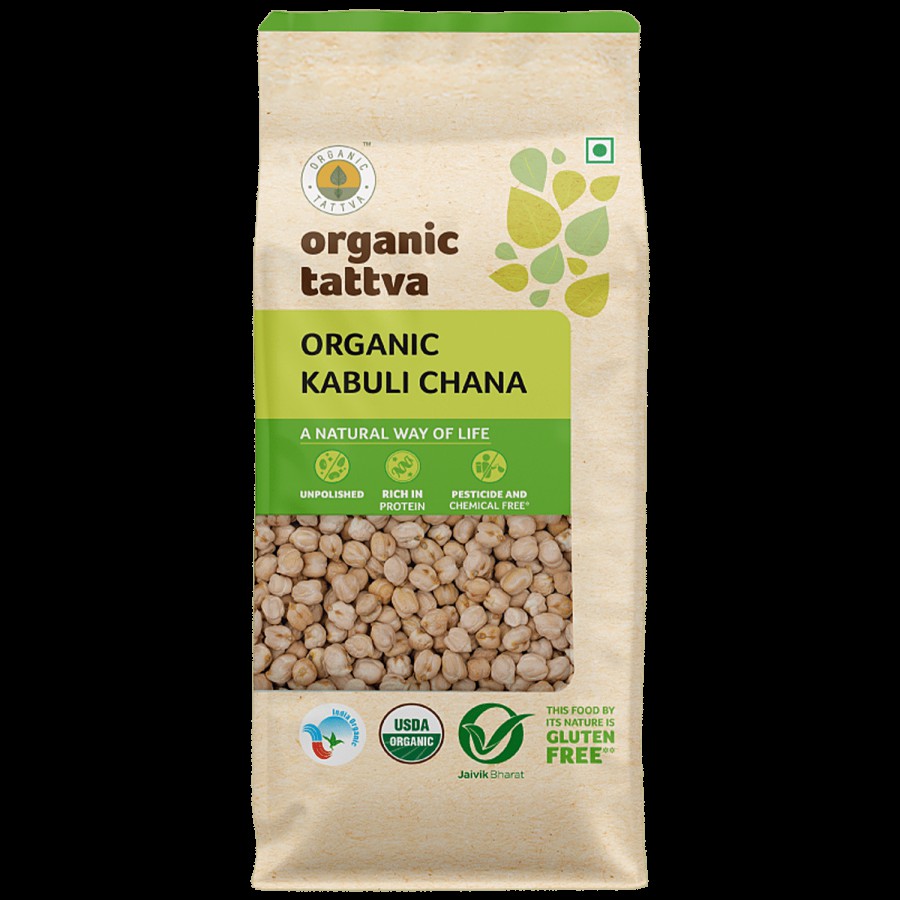 Organic Tattva Organic Kabuli Chana/Kabuli Kadale