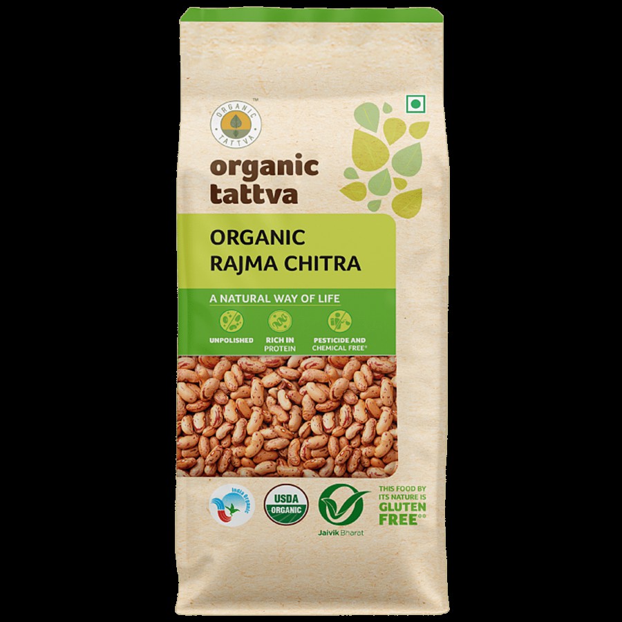 Organic Tattva Organic Rajma/Capparadavare - Chitra