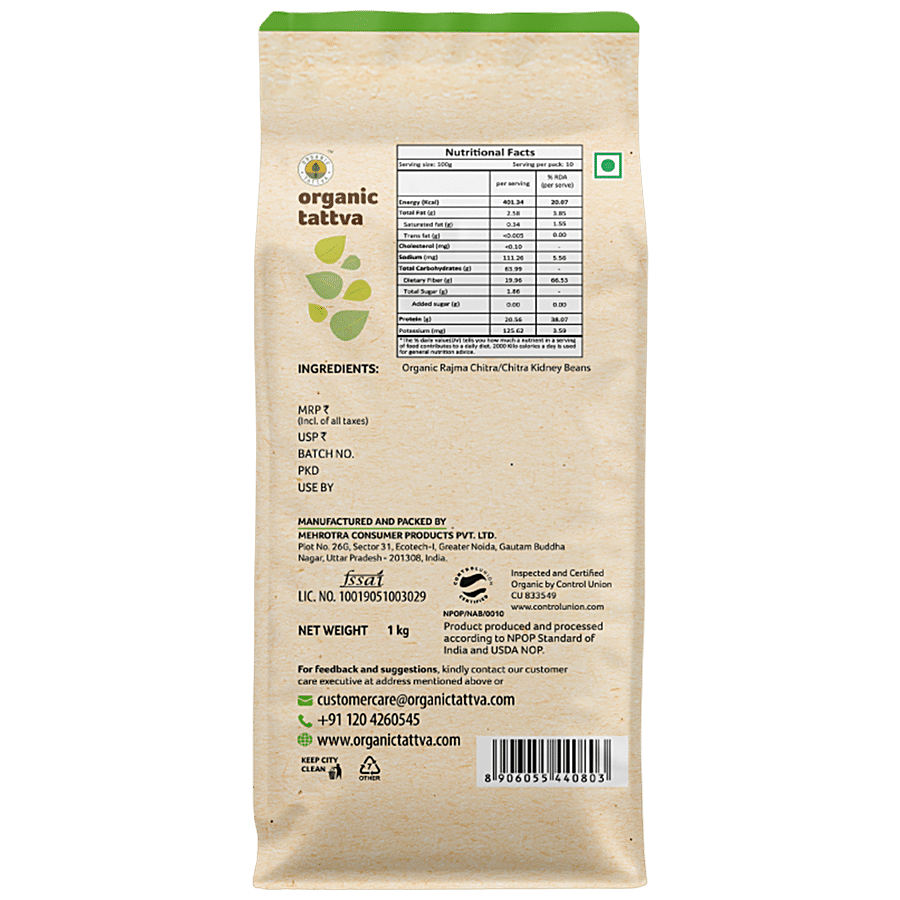 Organic Tattva Organic Rajma/Capparadavare Chitra