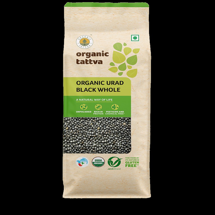 Organic Tattva Organic Urad - whole