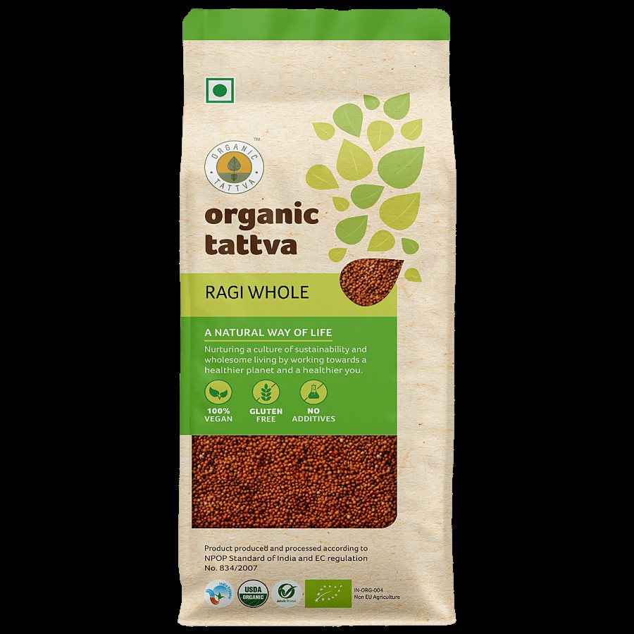 Organic Tattva Ragi - Whole