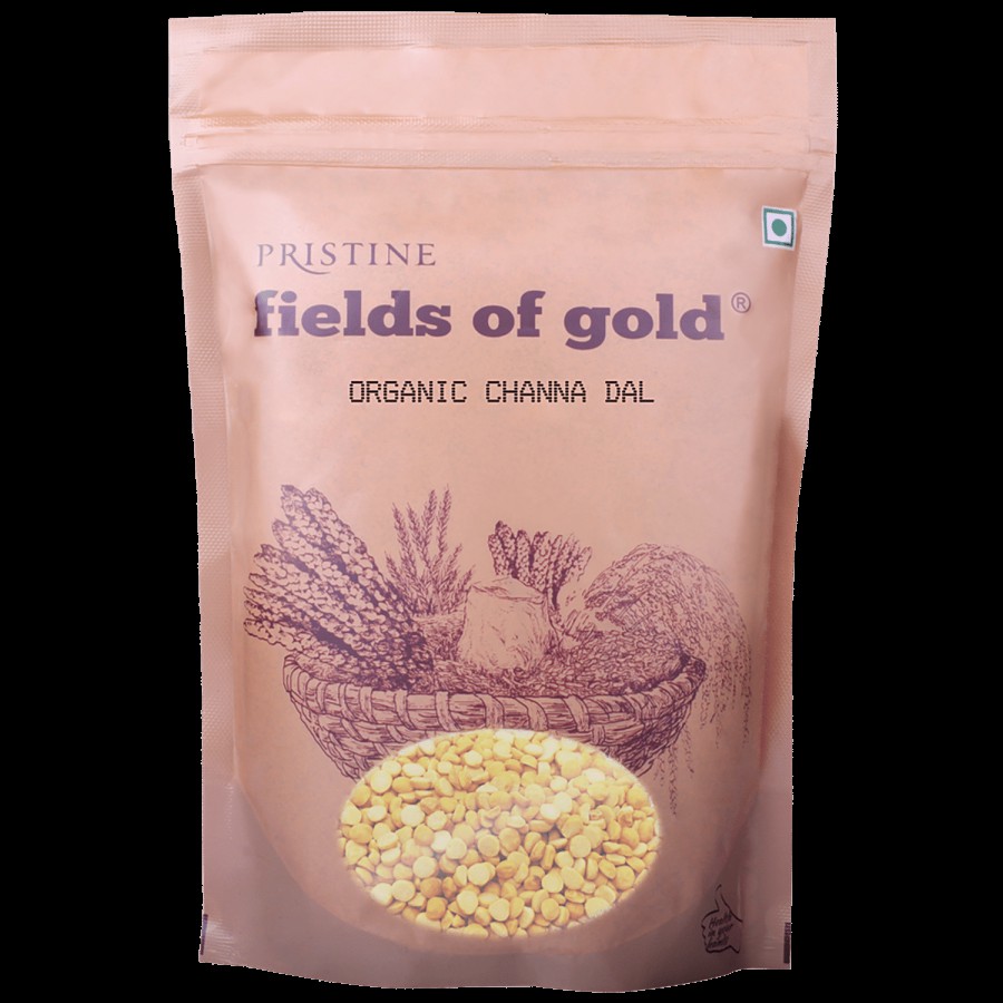 PRISTINE Fields Of Gold Organic Channa Dal