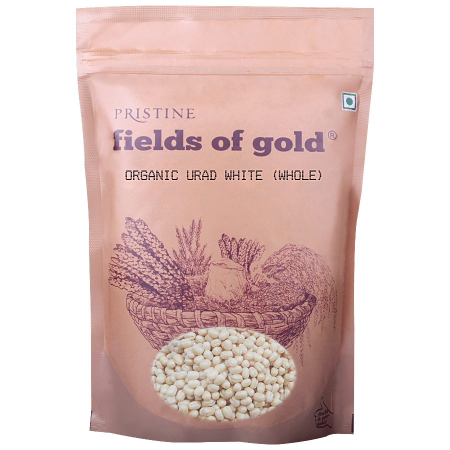 PRISTINE Fields Of Gold Organic Urad White - Whole