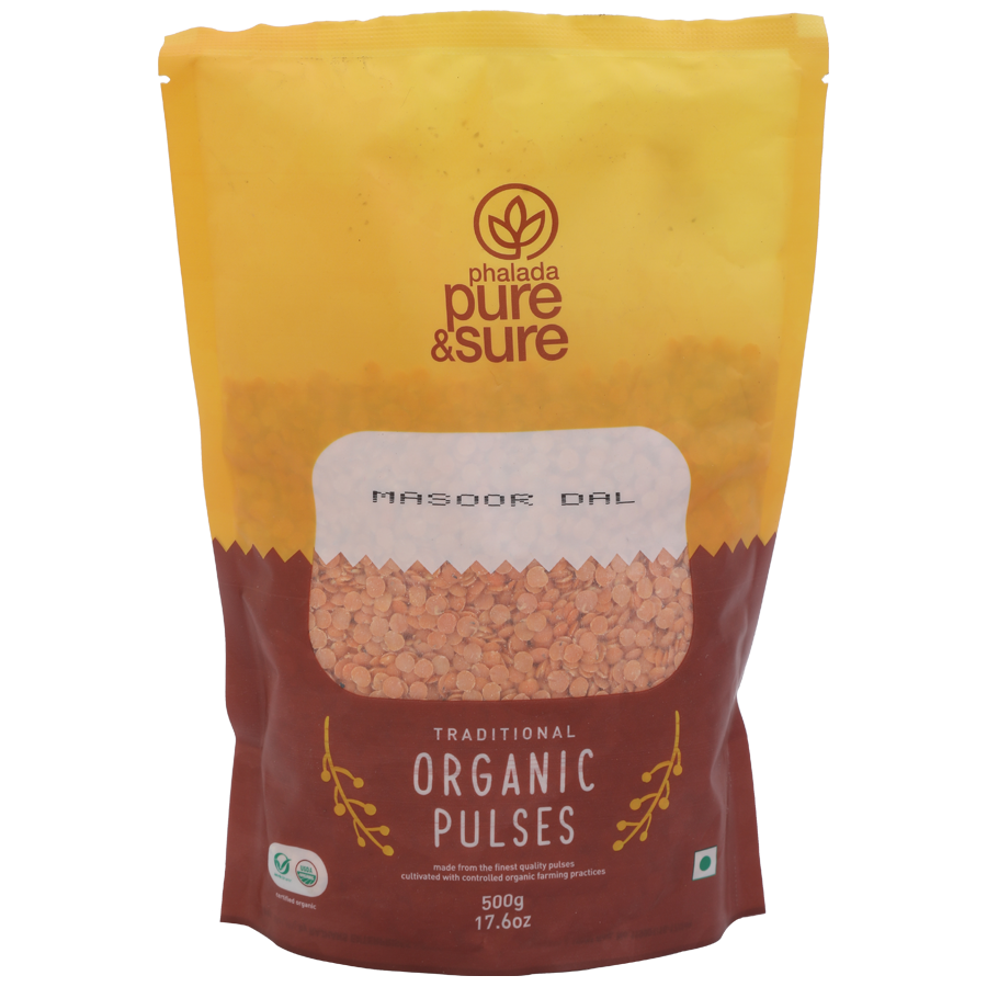 Phalada Pure & Sure Organic - Masoor Daal