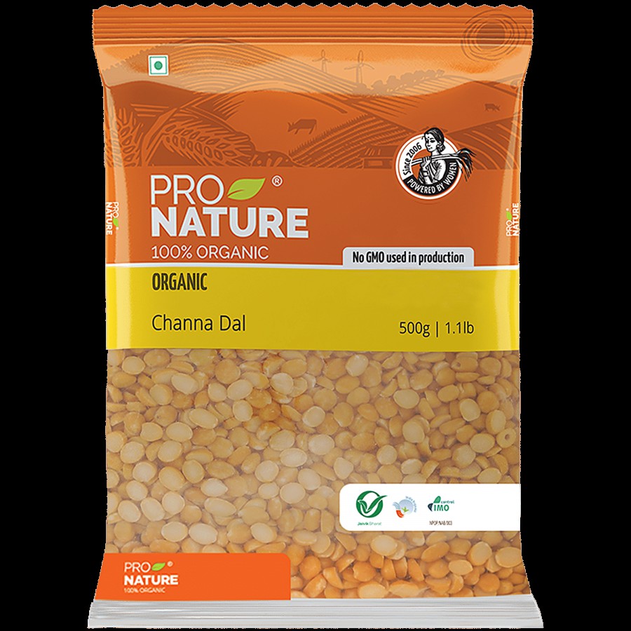 Pro Nature Organic Chana Dal/Kadale Bele