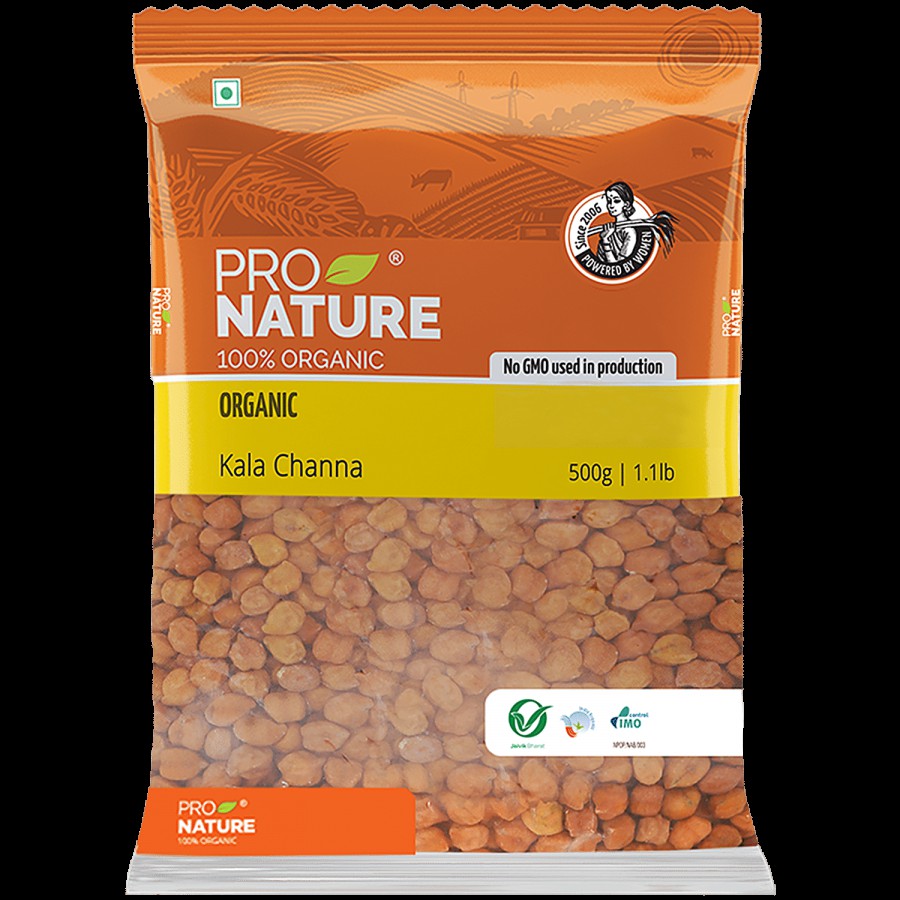 Pro Nature Organic Kala Chana/Kadale Kaalu