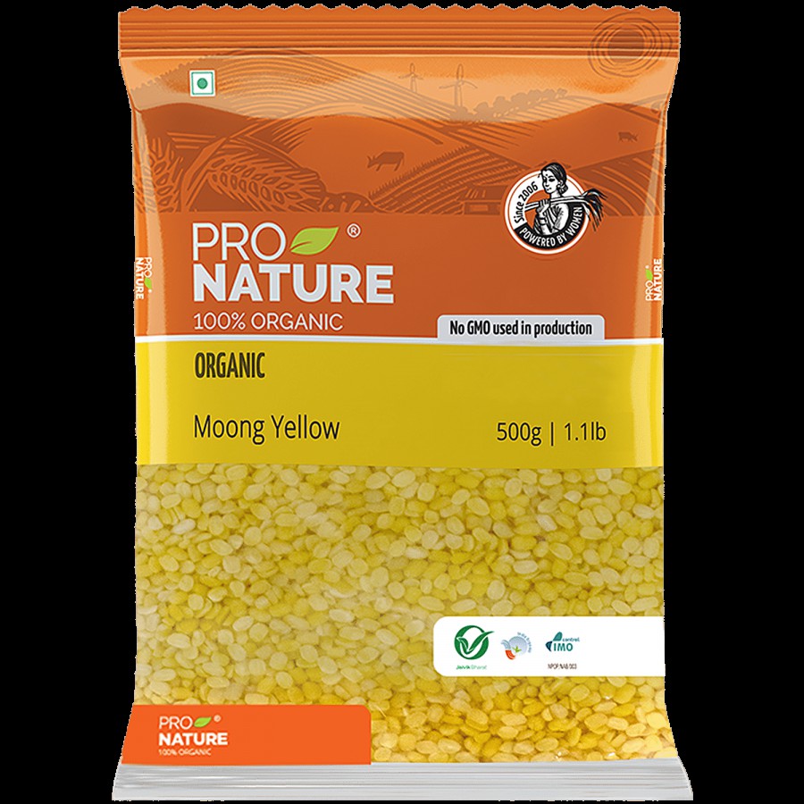 Pro Nature Organic Moong - Yellow