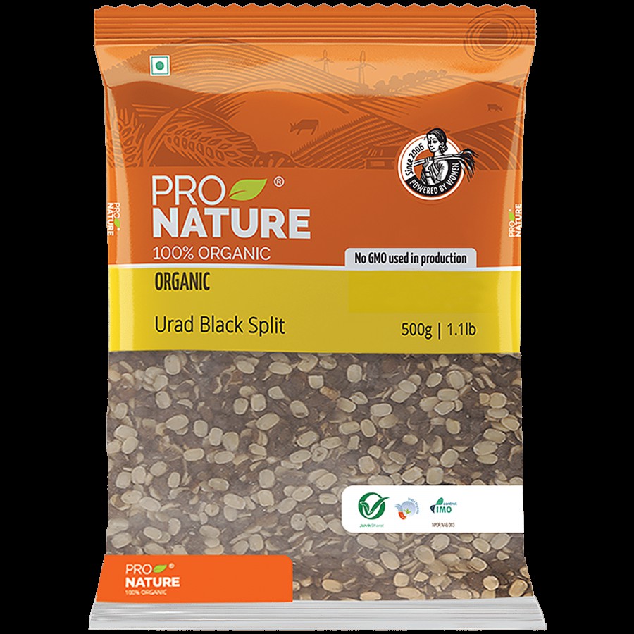 Pro Nature Organic Urad Black Split/Urad Dal