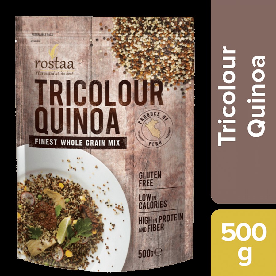 Rostaa Quinoa Finest Whole Grain - Tri Colour