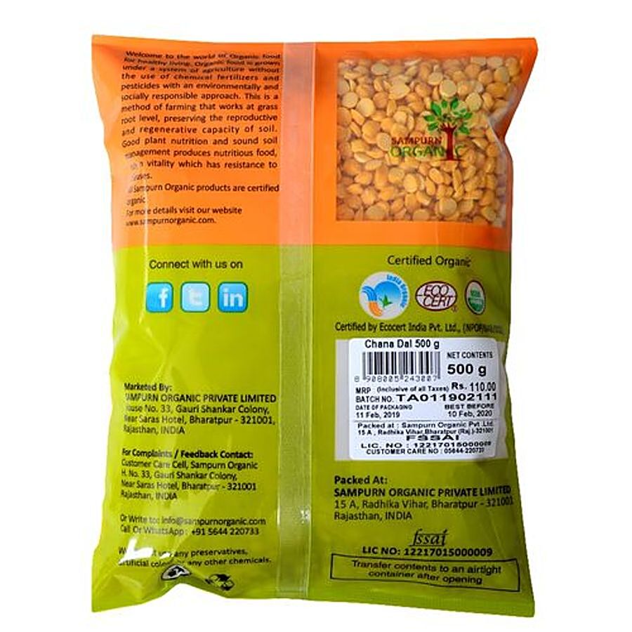 Sampurn Organic Dal- Chana