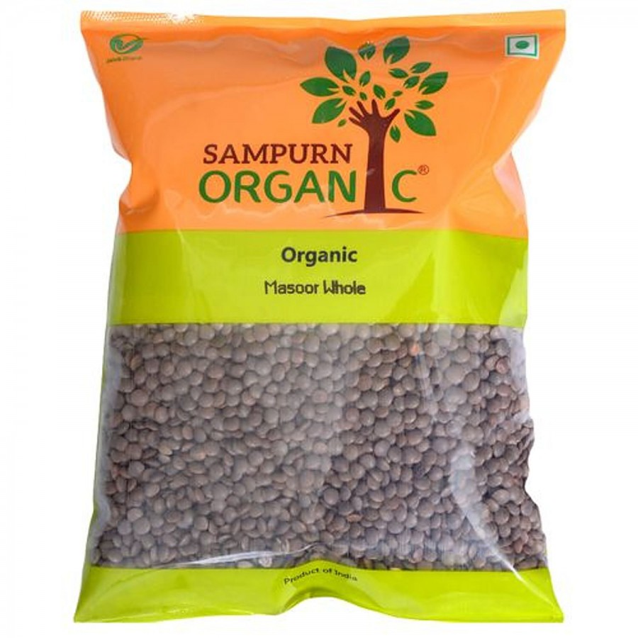 Sampurn Organic Masoor Whole