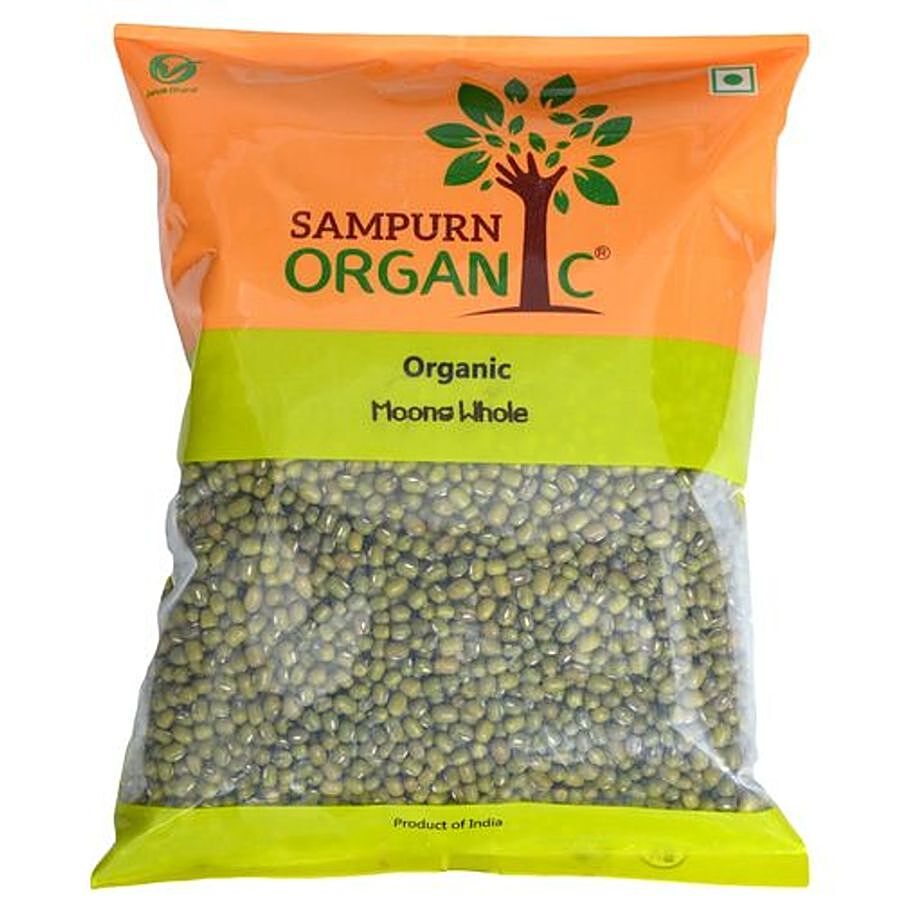 Sampurn Organic Moong Whole (Green Moong)