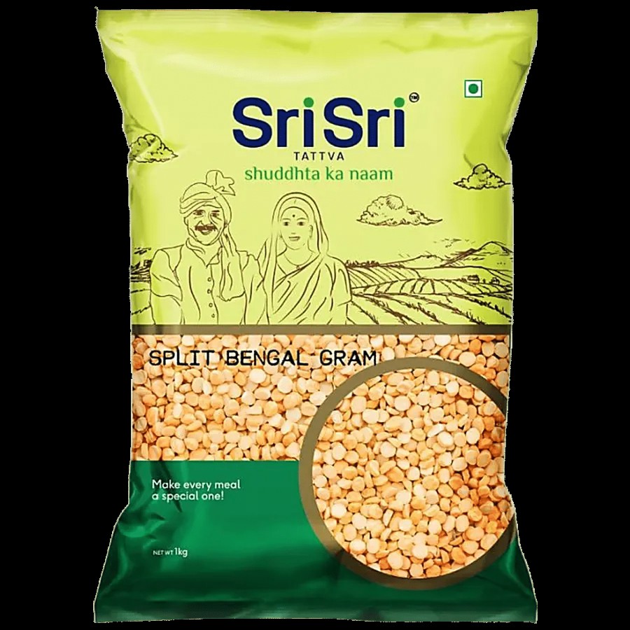 Sri Sri Tattva Bengal Gram Chana Dal - Split