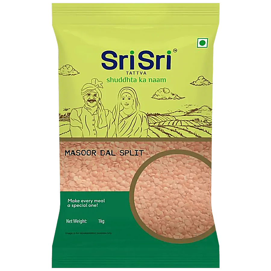 Sri Sri Tattva Masoor Dal Split - Rich In Protein