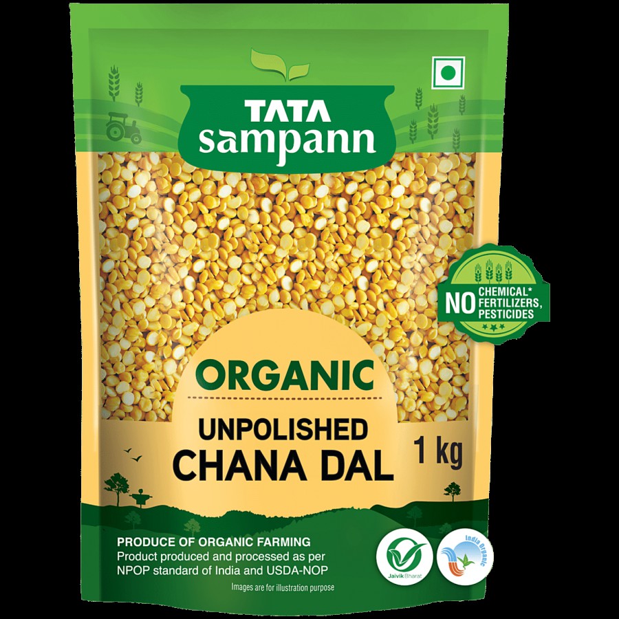 Tata Sampann Organic Chana Dal