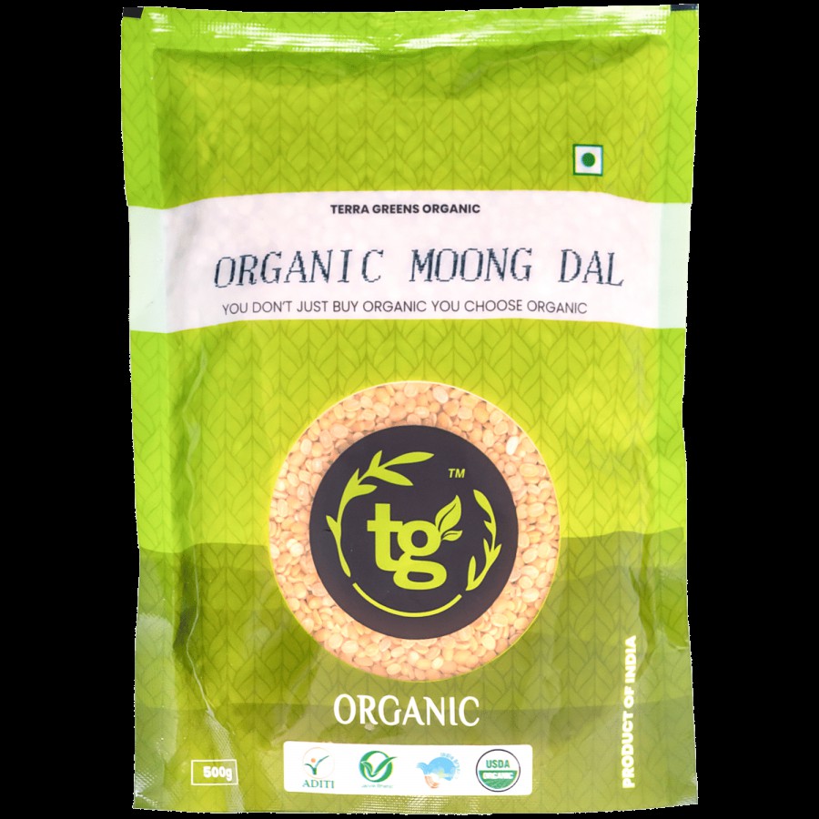 Terra Greens Organic - Moong Dal/Hesaru Bele