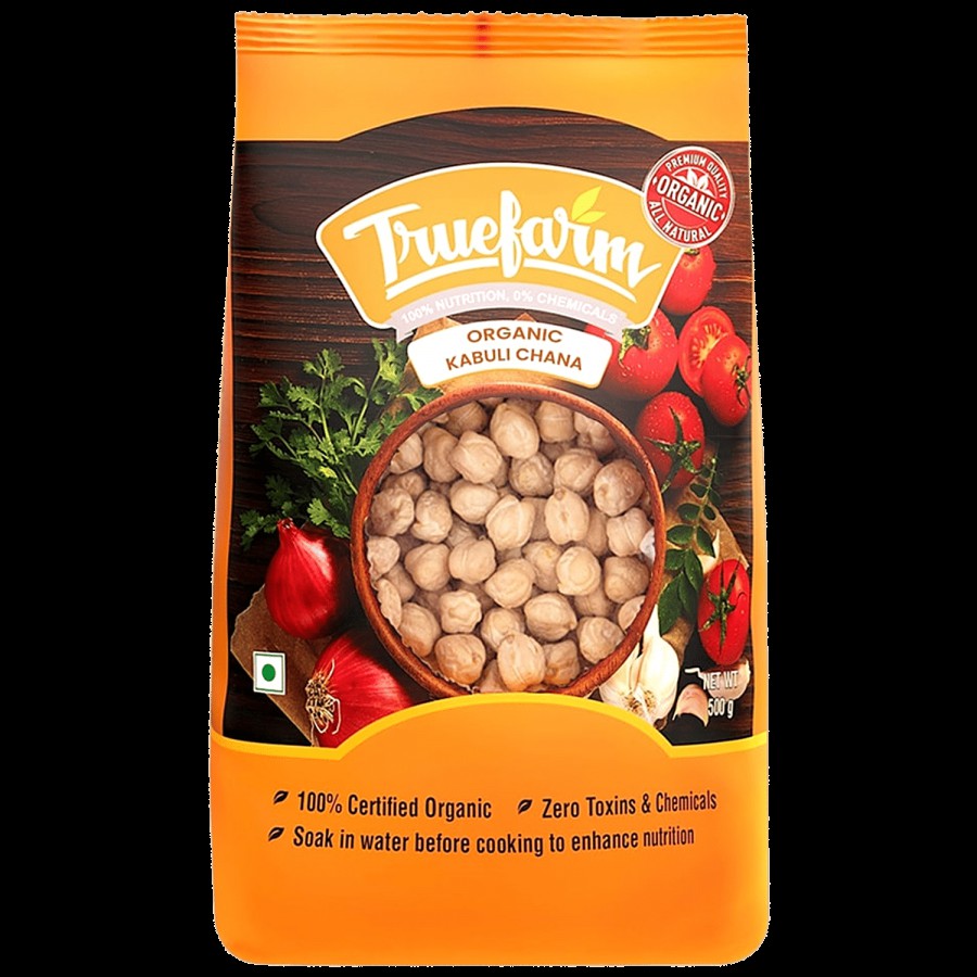 Truefarm Organic Kabuli Chana - Nutritious