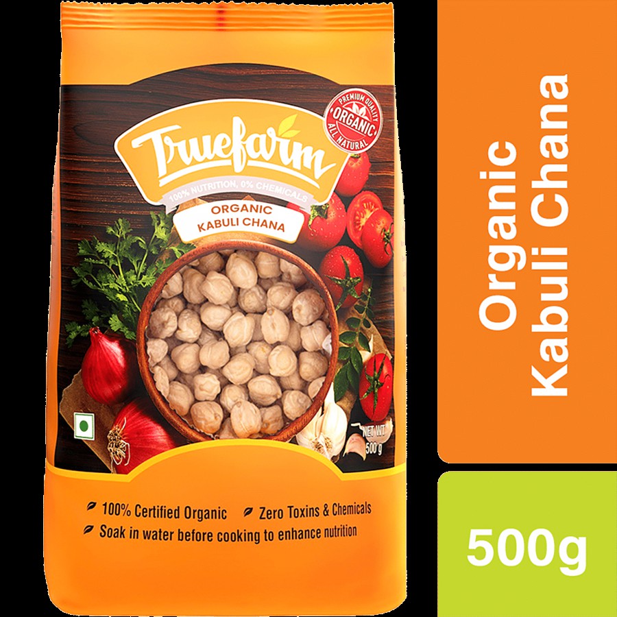 Truefarm Organic Kabuli Chana - Nutritious