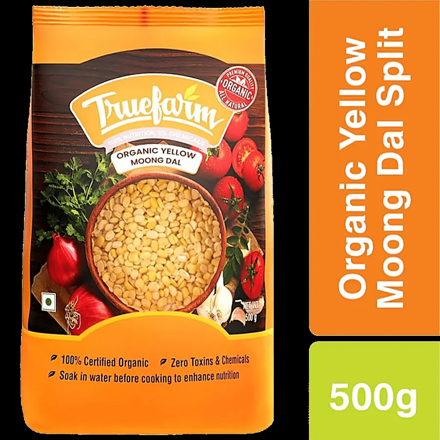 Truefarm Organic Yellow Moong Dal