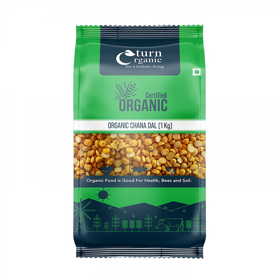 Turn Organic Chana Dal - Certified Organic