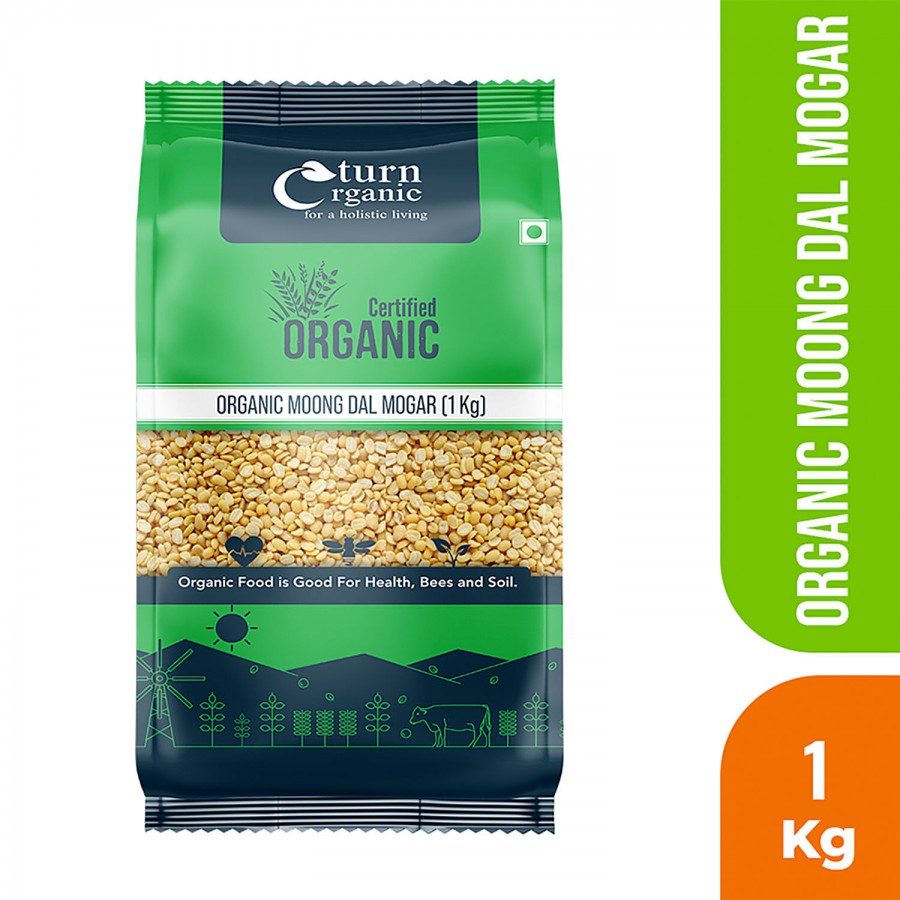 Turn Organic Moong Dal Mogar - Organic Certified