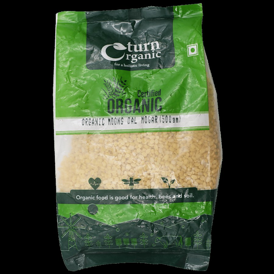 Turn Organic Moong Dal/Hesaru Bele