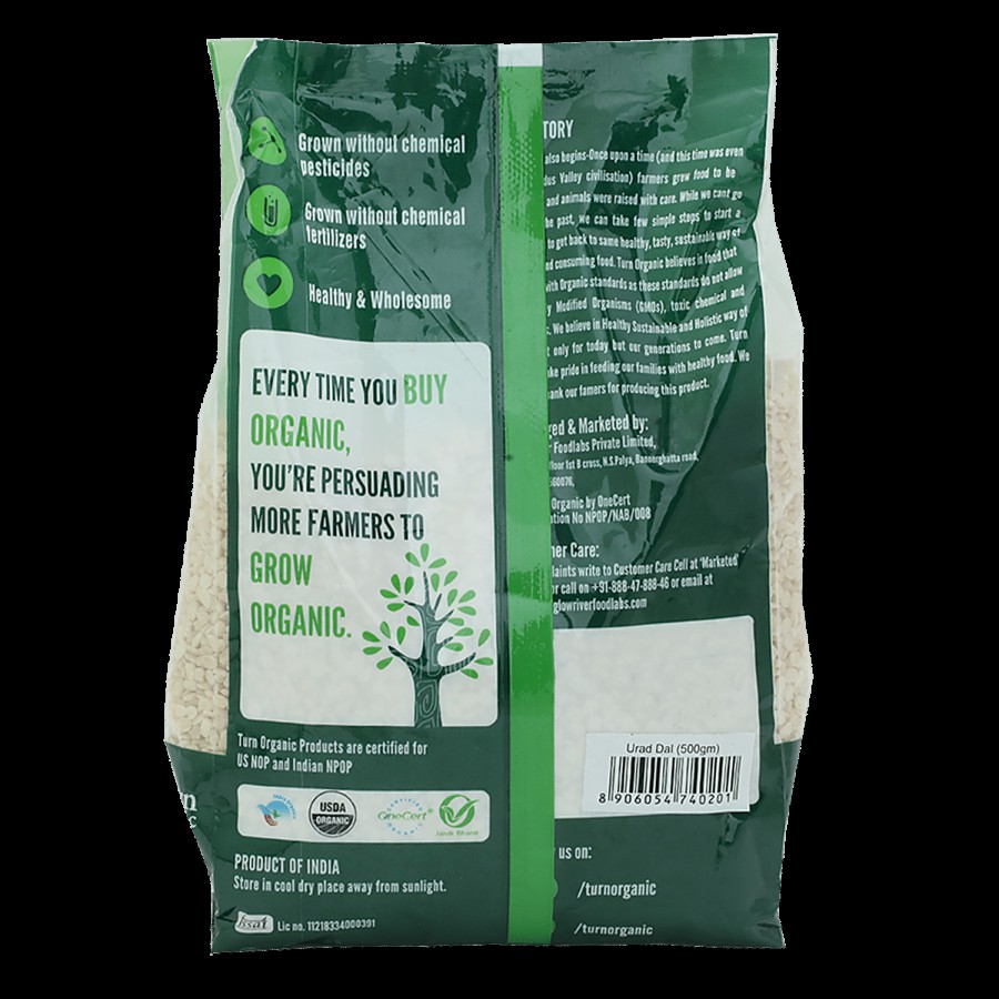 Turn Organic Organic - Urad Dal/Uddina Bele