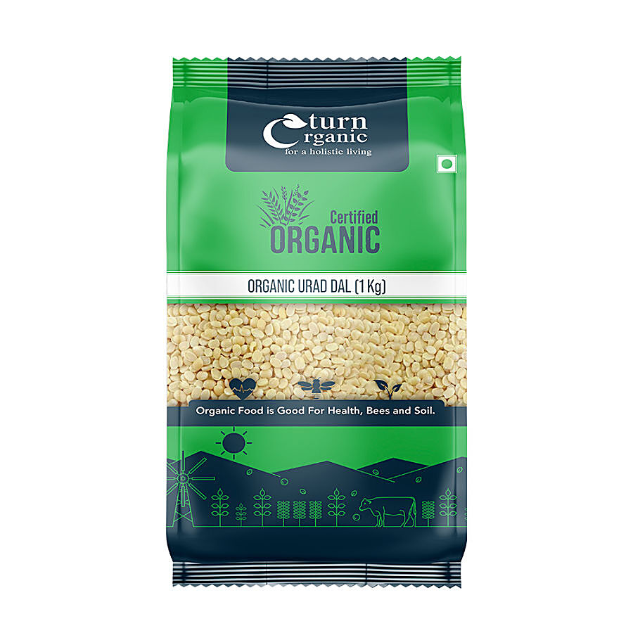 Turn Organic Urad Dal - Certified Organic