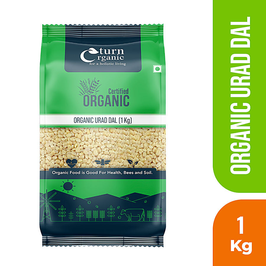 Turn Organic Urad Dal - Certified Organic