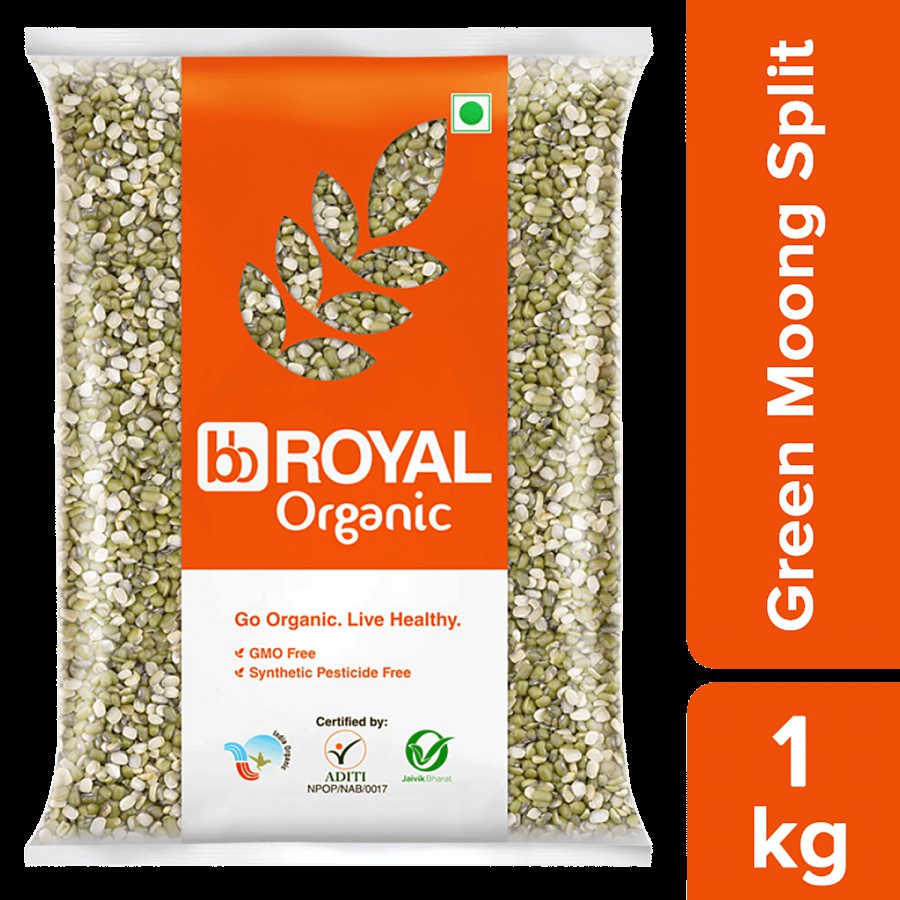 bb Royal Organic - Green Moong Dal/Dal