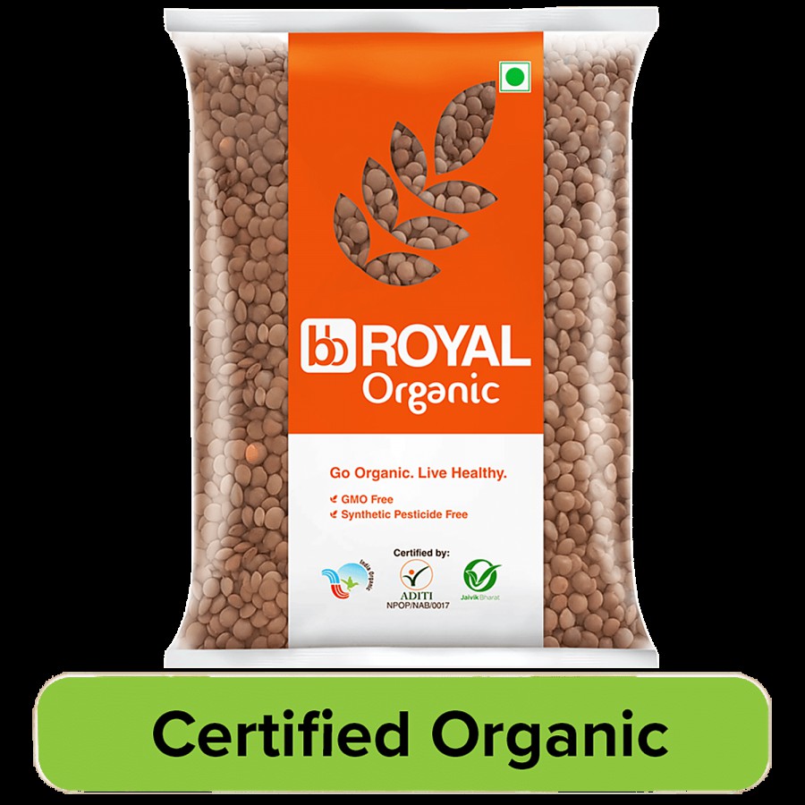 bb Royal Organic - Masoor Black Whole