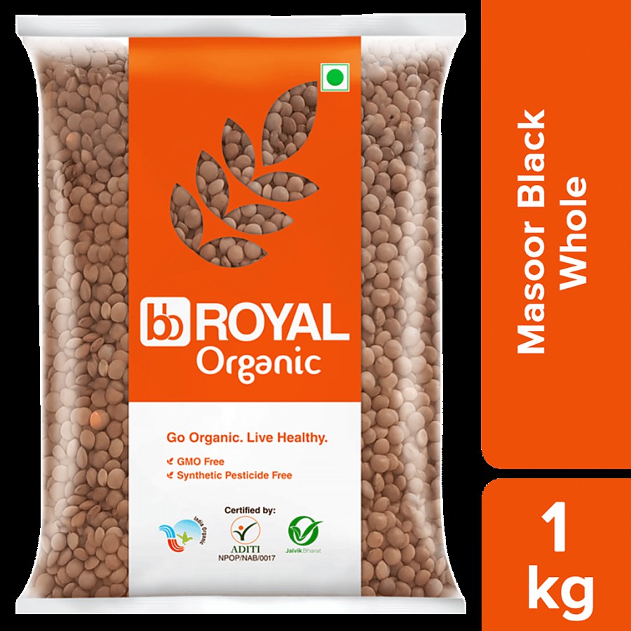 bb Royal Organic - Masoor Black Whole