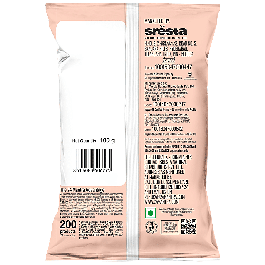 24 Mantra Organic Organic Cashew/Godambi - Whole