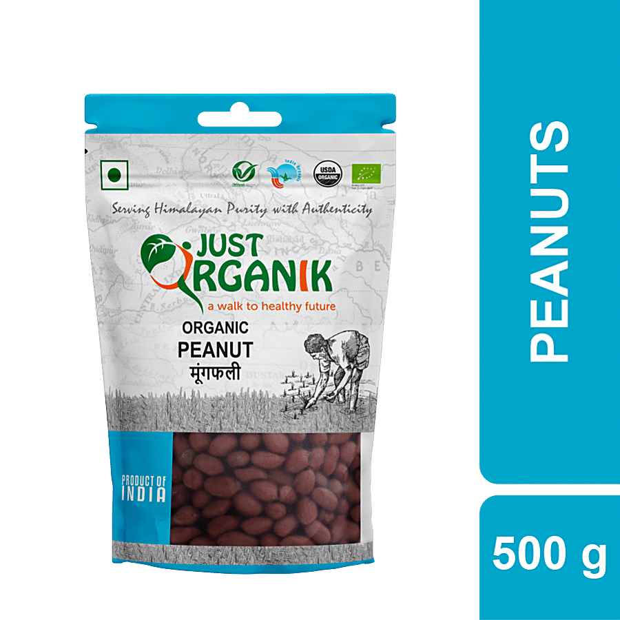 Just Organik Organic Peanut - Nutrient-rich