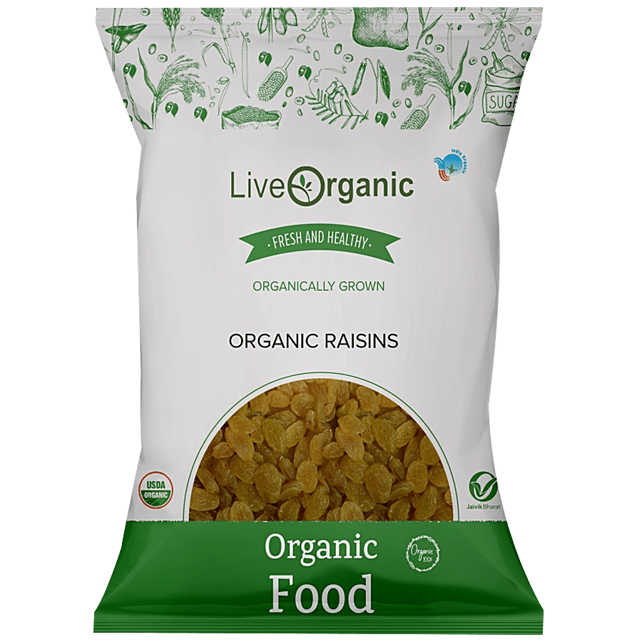 Live Organic Raisins - 100% Natural