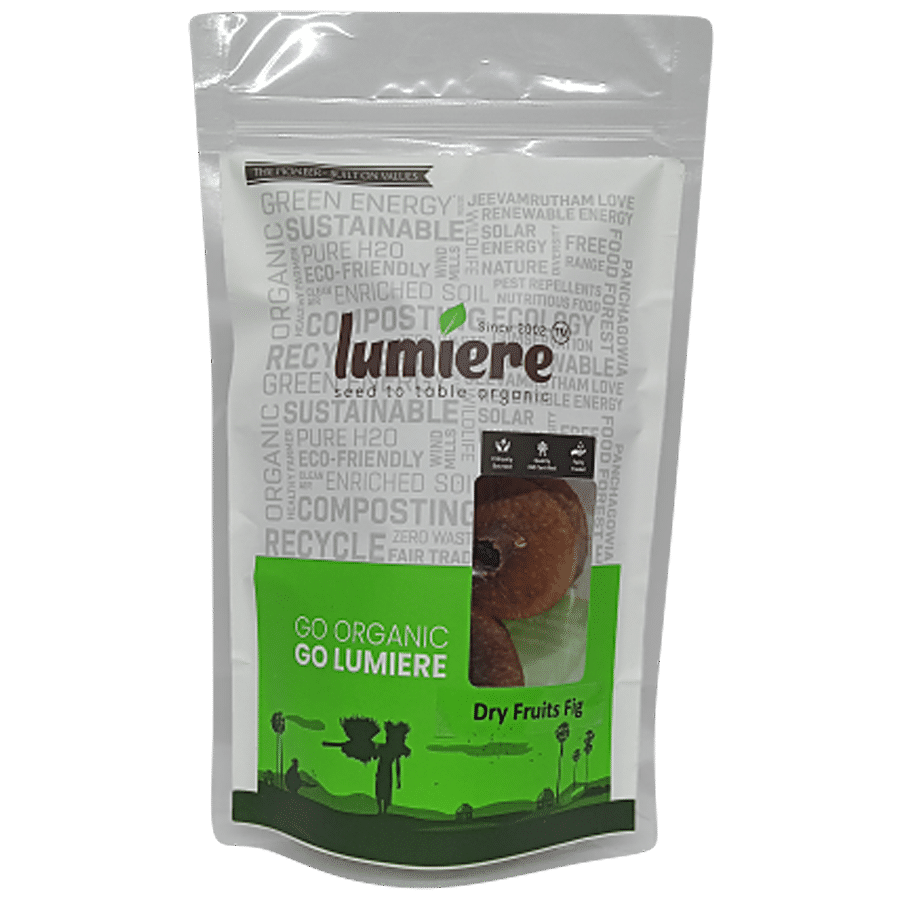 Lumiere Organic Dry Fruits Dried Fig