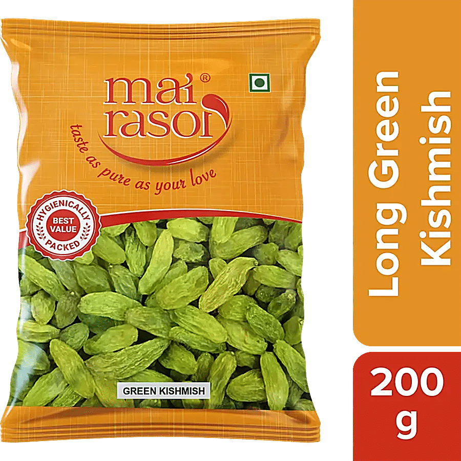 Mai Rasoi Long Green Raisins/Kishmish