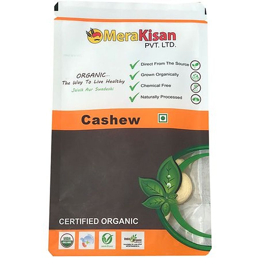 MeraKisan Organic Cashew/Godambi Whole