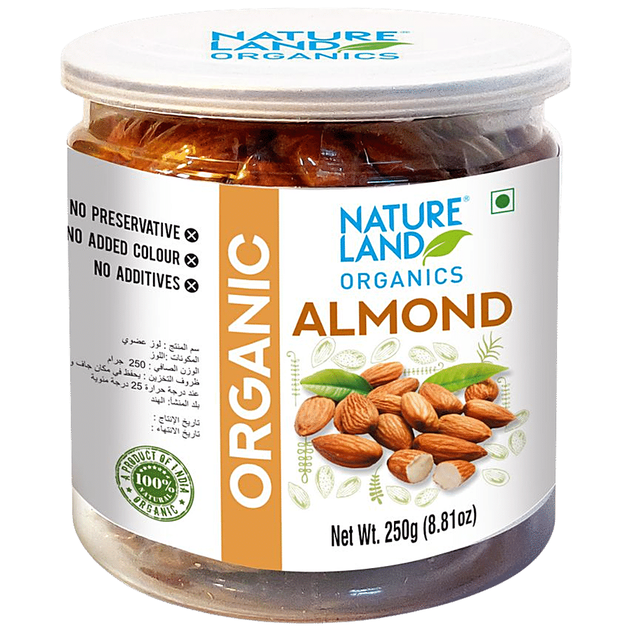 Natureland Organics Almond - Promotes Weight Loss