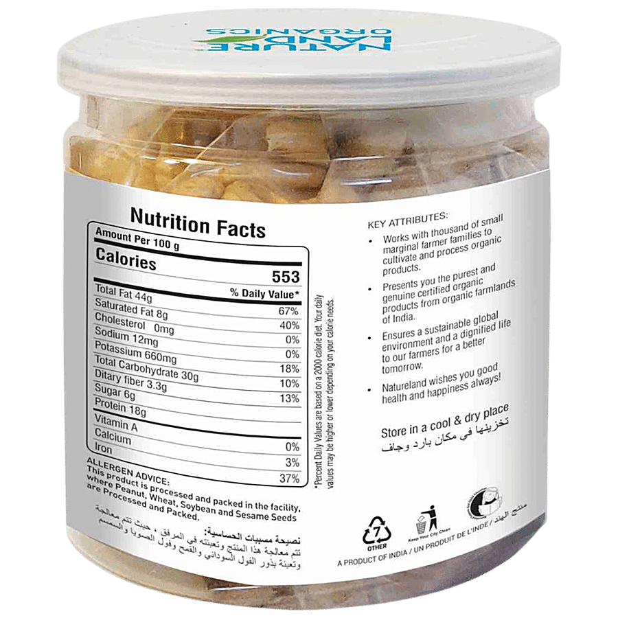 Natureland Organics Cashew - Prevents Heart Problems