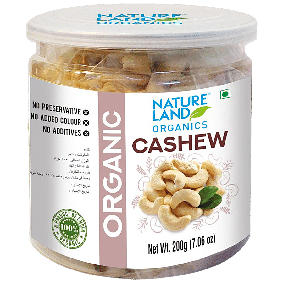 Natureland Organics Cashew - Prevents Heart Problems